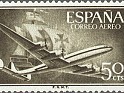 Spain 1955 Transports 50 CTS Marron Edifil 1171